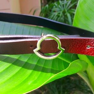 Moncler small brown belt